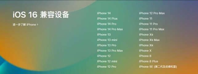 会同苹果手机维修分享:iOS 16.4 Beta 3支持哪些机型升级？ 