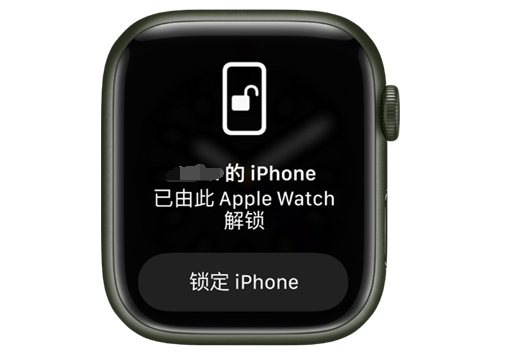 会同苹果手机维修分享用 AppleWatch 解锁配备面容 ID 的 iPhone方法 